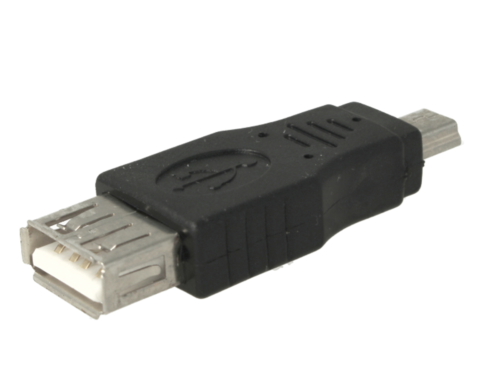 Convertitore Adattatore da USB Femmina a Maschio <ul><li>Adattatore di