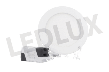 Faretto Pannello Led Da Incasso Rotondo 6W Bianco Neutro Diametro 120mm