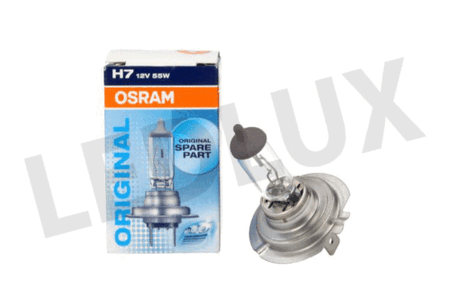 Lampada H7 12V 55W PX26d Osram Originale UV Filter 64210 Per Auto Moto Made In