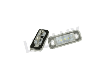 Kit Luci Targa Led Benz W209 Bianco Canbus No Errore 12V 2W <table