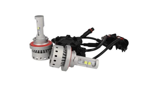 Kit Full Led Canbus H13 40/40W 5000 Lumens Con Ventilatore 12V 24V 4 Cree XHP
