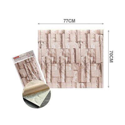 10 PZ Carta da Parati 3D Effetto Mattoni Pannelli Autoadesivi Per Pareti Muri