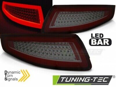 Faro Fanale Led Tuning 911 997 04-09 ROSSO FUME' LED BAR