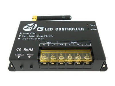 Centralina RGB 2,4G Full Color Controller RF Wireless 12V 24V 24A Per Bobina