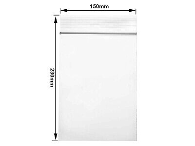 16 Buste Trasparenti Alimenti Sacchetto Chiusura ZIP a Pressione 150X230mm <ul>