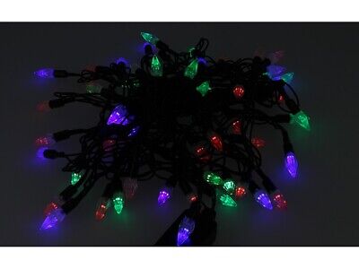 Lucciole 60 Led Multicolori RGB Forma Punta di Frecca Goccia Pioggia Per