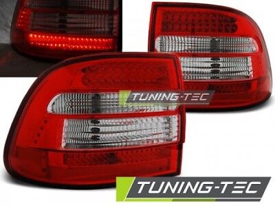 Coppia Fari Fanali Posteriori Tuning CAYENNE 2002-2006 Rosso Bianco LED