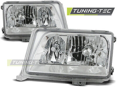 HEADLIGHTS CHROME fits W124 E-KLASA 05.93-06.95