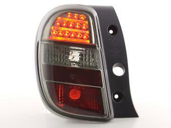 Coppia Fari Fanali Posteriori Tuning LED Micra K13, nero