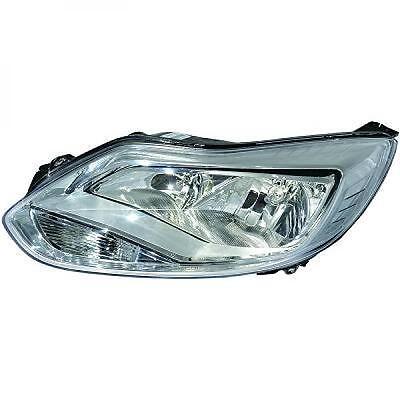 Faro fanale anteriore Sinistro FOCUS, 11- TYC, H7/H1 con motorino, cromato