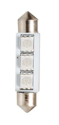 LOTTO DI 10 PEZZI Diodo LED L307 C5W 41mm 3xSMD5050 CANBUS blu