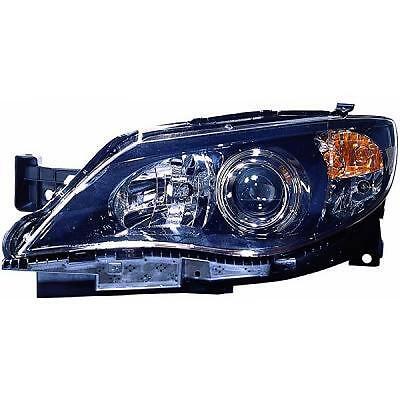 Faro fanale anteriore Sinistro IMPREZA 08-10 H7+HB3 per reg elettrica ner