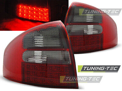 FANALI POSTERIORI A LED FUMO ROSSO per A6 05.97-05.04 BERLINA