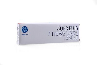 LOTTO DI 10 PEZZI Lampada M-TECH R3W W3W 12/3W