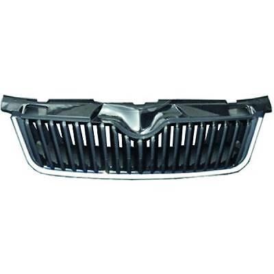 Calandra griglia ROOMSTER 10->> anche FABIA 10->>bordo cromato listello nero