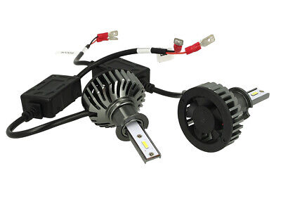 Kit Full Led Cob H3 26W Reale 12V Con Ventola Raffrenddamento Silenziosa