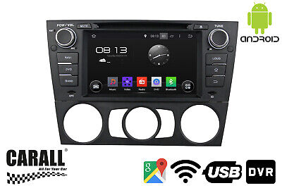 Autoradio Android 8.0 E90 GPS DVD USB SD WI-FI Bluetooth Navigatore