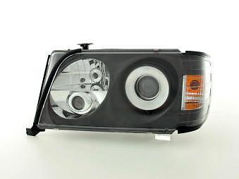 Coppia Fari Fanali Anteriori Tuning classe E W124 94-96 nero