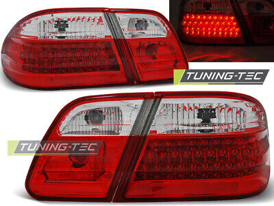FANALI POSTERIORI A LED ROSSO BIANCO per W210 95-03.02