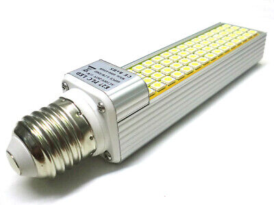 Lampada LED E27 PLC 220V 12W 60 SMD 5050 Bianco Freddo Basso Consumo a vite