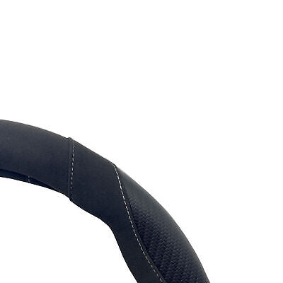 Coprivolante Good Vibe G Ecopelle microfibra carbon look per volanti con