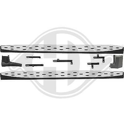 Coppia set pedane gradini pradellini laterali TUNING SUV SPORTAGE 2015>2018