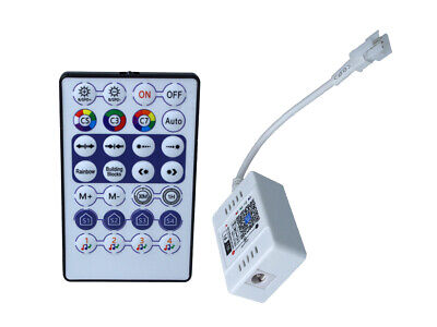 Kit Music Controller WIFI + Telecomando RF Per Striscia Led Dinamica SPI Magic