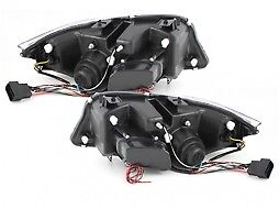 Coppia Fari Fanali Anteriori Tuning E90/E91 03.2005 > 08.2008 ANGEL EYES H7/H1