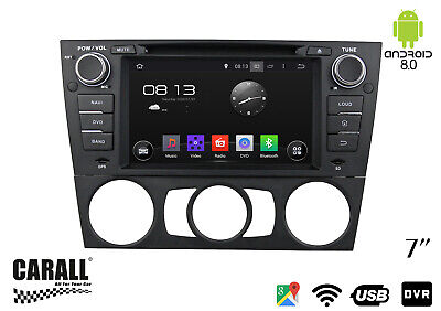 Autoradio Android 8.0 E90 GPS DVD USB SD WI-FI Bluetooth Navigatore