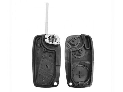 Guscio Chiave Telecomando 3 Tasti Con Lama SIP22 Batteria In Custodia Senza