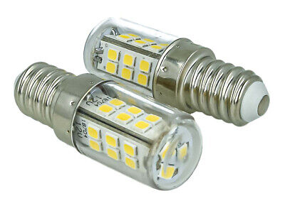 coppia Lampade Led E14 12V 24V 4W BIANCO CALDO  dimmerabile W4W = 35W 27 SMD