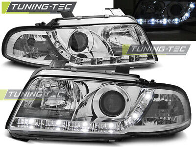 HEADLIGHTS DAYLIGHT CHROME fits A4 11.94-12.98