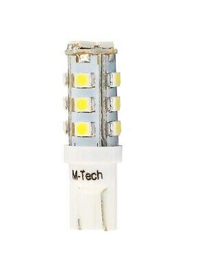 LOTTO DI 10 PEZZI Diodo LED L077 W5W 16xSMD3528 bianco