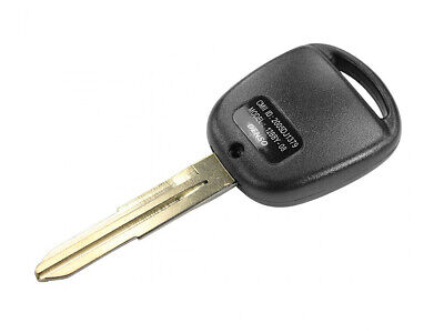 Guscio Chiave Telecomando 2 Posti Tasti Vuoti Con Lama TOY41 Batteria Su
