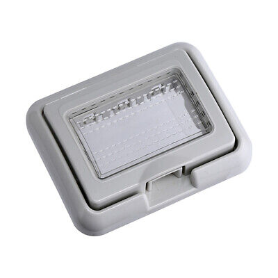 ETTROIT Placca con Coperchio 3P Supporto Stango Idrobox IP55 Compatibile