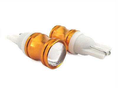 Coppia Lampada Led T10 W5W Canbus Pro No Pol 12V 3W Chip Cree Anello Dissipatore