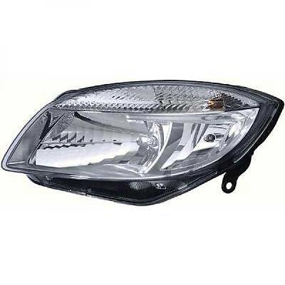 Faro fanale anteriore Destro FABIA e ROOMSTER 06-10 TYC H4 con motorino re