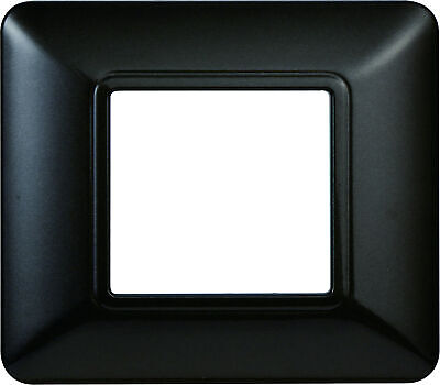 ETTROIT Placca Plastica Serie Solar 2P Colore Acciaio Scuro Compatibile Con