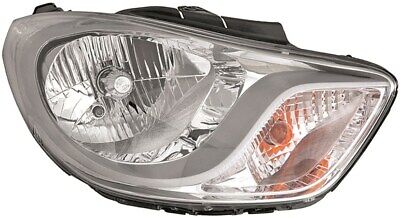 Faro anteriore dx i10 11-13 cromato H4 con motor reg el 92102-0X120