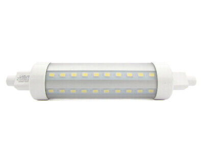 Lampada Led R7S 10W 360 Gradi RX7S Super Slim Lineare 118mm Freddo 6000K 1200