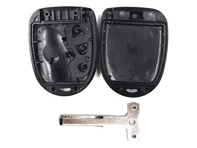 Guscio Chiave Telecomando 3 Tasti Con Lama HU43 Batteria Su Circuito Senza