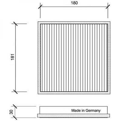 Filtro abitacolo antipolline Avantime/Espace