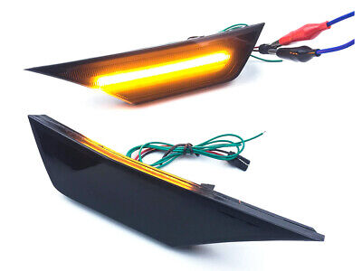 Kit Freccia Laterale a Led Side Marker Dinamica Lente Fume Civic 10 2016-2019 +