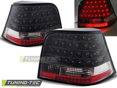 FANALI POSTERIORI A LED NERI per GOLF 4 09.97-09.03