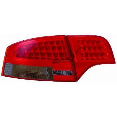 Coppia fari fanali posteriori TUNING A4 04-07 LED/berlina rosso nero