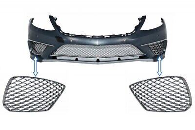 Griglie laterali cromate per paraurti anteriore adatte per Classe S W2