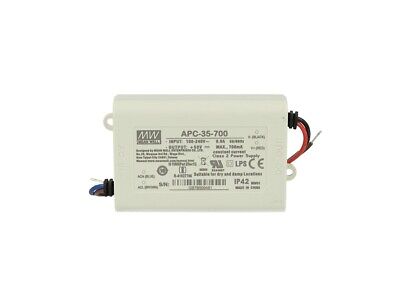 Led Driver CC MeanWell APC-35-700 Trasformatore 700mA 15V-50V DC 35W Corrente