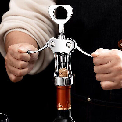 Cavatappi 2 in 1 Per Tappi di Sughero e Bottiglie Vetro <ul><li>L'apribottiglie