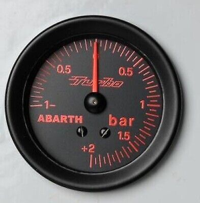 Calibrador de Presión Herramienta 52mm Road Italia Presión Turbo -1 + 2 BAR