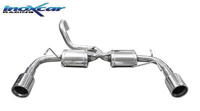 595 ABARTH 1.4 TURBO T-JET (160CV) 2012-- Terminale a 2 silenziatori con uscita